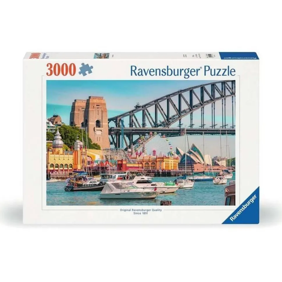 Puzzle 3000 pièces : Au coeur de Sydney - Ravensburger