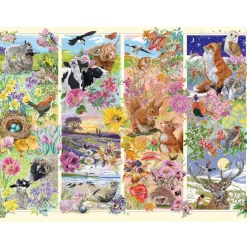 Puzzle 1000 pièces : Au fil des saisons - Gibsons