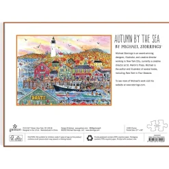 Puzzle 1000 pièces : Automne au bord de la mer, Michael Storrings - Galison