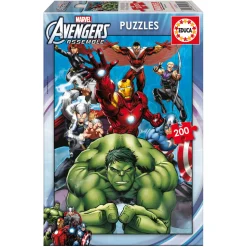 Puzzle 200 pièces : Avengers - Educa