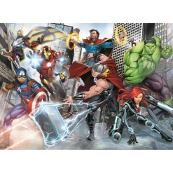 Puzzle 60 pièces : Avengers - Clementoni