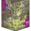 Puzzle 1000 pièces : Aventures de jardin - Heye