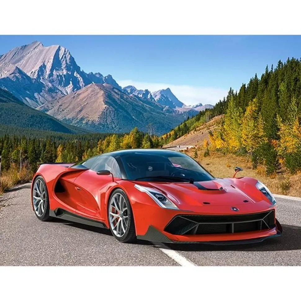 Puzzle 200 pièces : Balade en montagne - Castorland