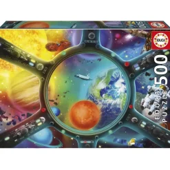 Puzzle 500 pièces : BALLADE DANS L'ESPACE - Educa