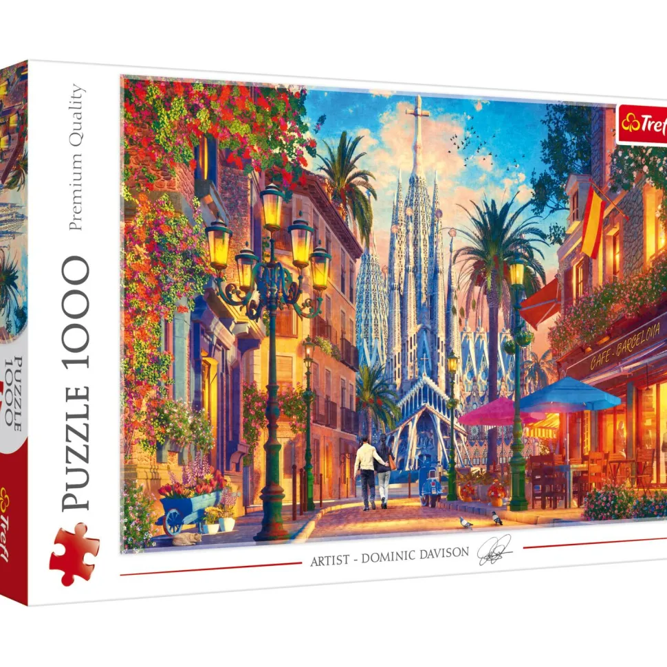 Puzzle 1000 pièces : Barcelone, Espagne - Trefl