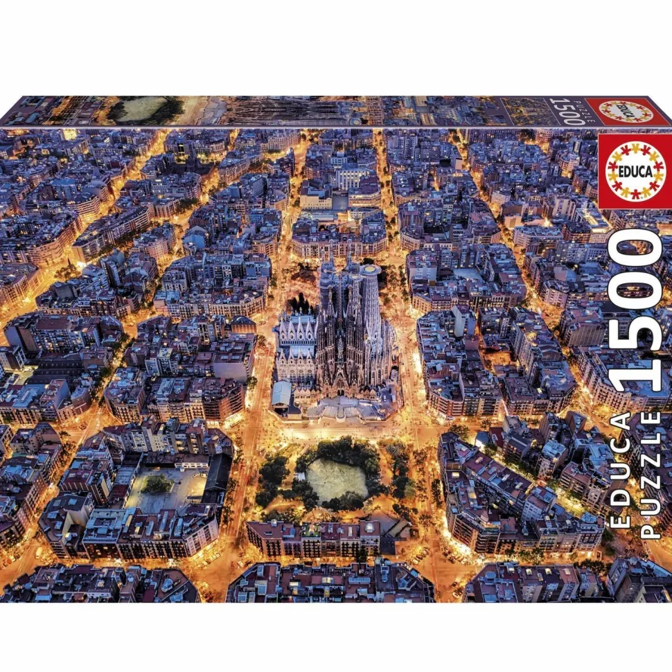 Puzzle 1500 pièces : BARCELONE - Educa