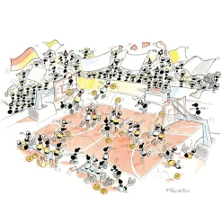 Puzzle 540 pièces : Basket - Akena