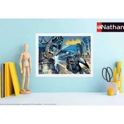 Puzzle 60 pièces : Batman, le chevalier noir - Nathan