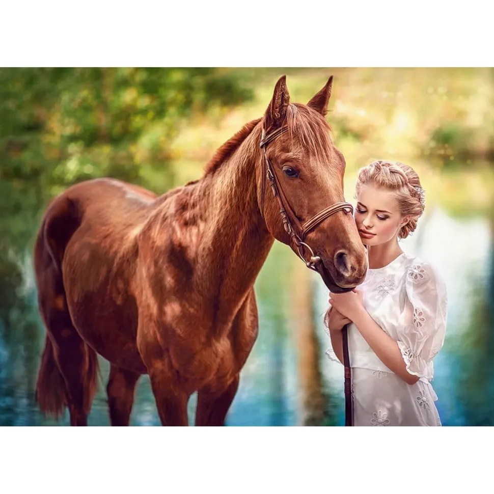 Puzzle 1000 pièces : Beauté et douceur - Castorland