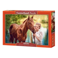 Puzzle 1000 pièces : Beauté et douceur - Castorland