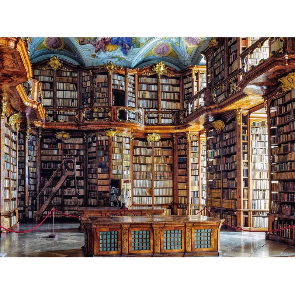 Puzzle 1000 pièces : Bibliothèque du Monastère de Saint-Florian - Ks Games