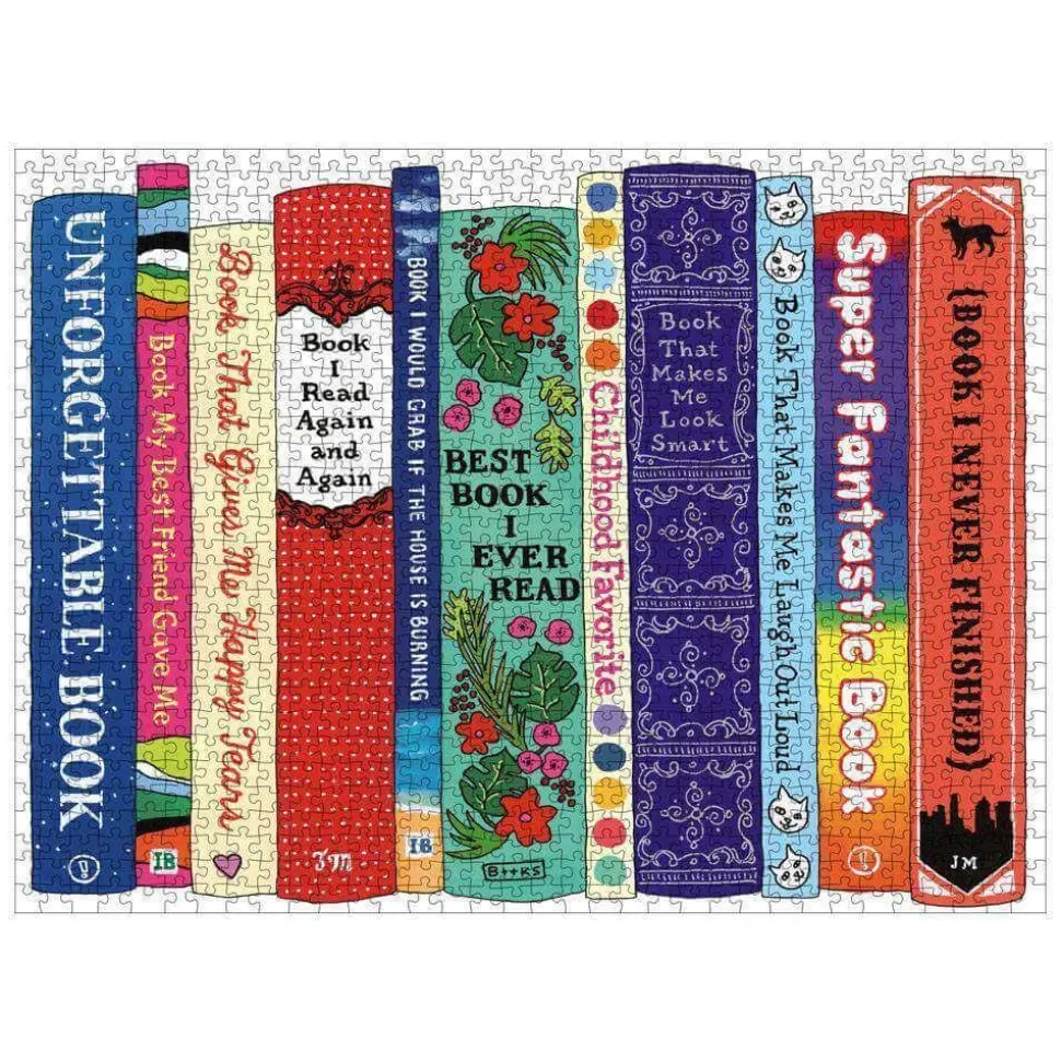 Puzzle 1000 pièces : Bibliothèque Idéale - Galison