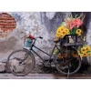 Puzzle 500 pièces : Bicyclette avec des fleurs - Educa