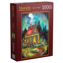 Puzzle 1000 pièces : Bienvenue à la maison - Magnolia