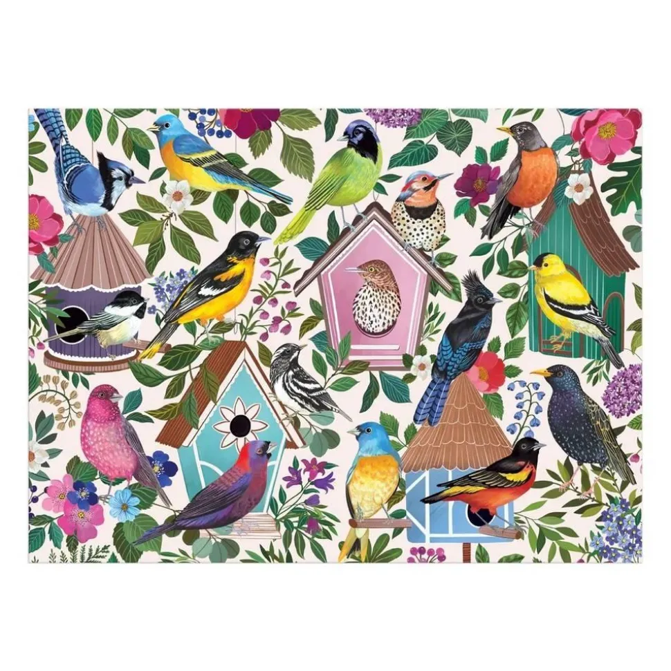 Puzzle 1000 pièces : Birdhouse Lane - Galison