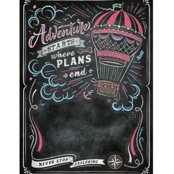 Puzzle 1000 pièces : Blackboard Travel - Clementoni