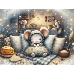 Puzzle 1000 pièces : BLOQUÉ DANS LE CONFORT - JaCaRou