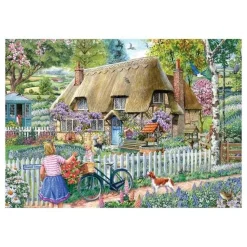 Puzzle 1000 pièces : Bluebell Cottage - The House Of Puzzle
