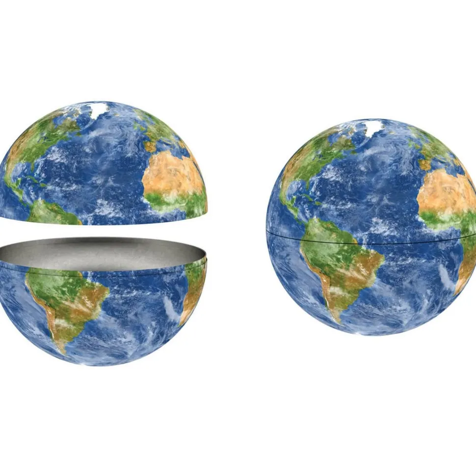 Puzzle 550 pièces : Boite en métal - Planète terre - Eurographics