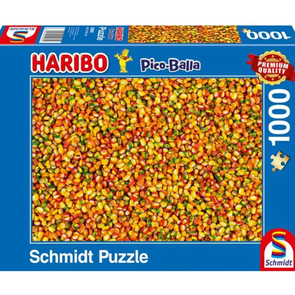 Puzzle 1000 pièces : Bonbons Haribo Picoballa - Schmidt