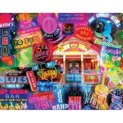 Puzzle 550 pièces : Bonnes Bouffes - BBQ & Blues - Master Pieces