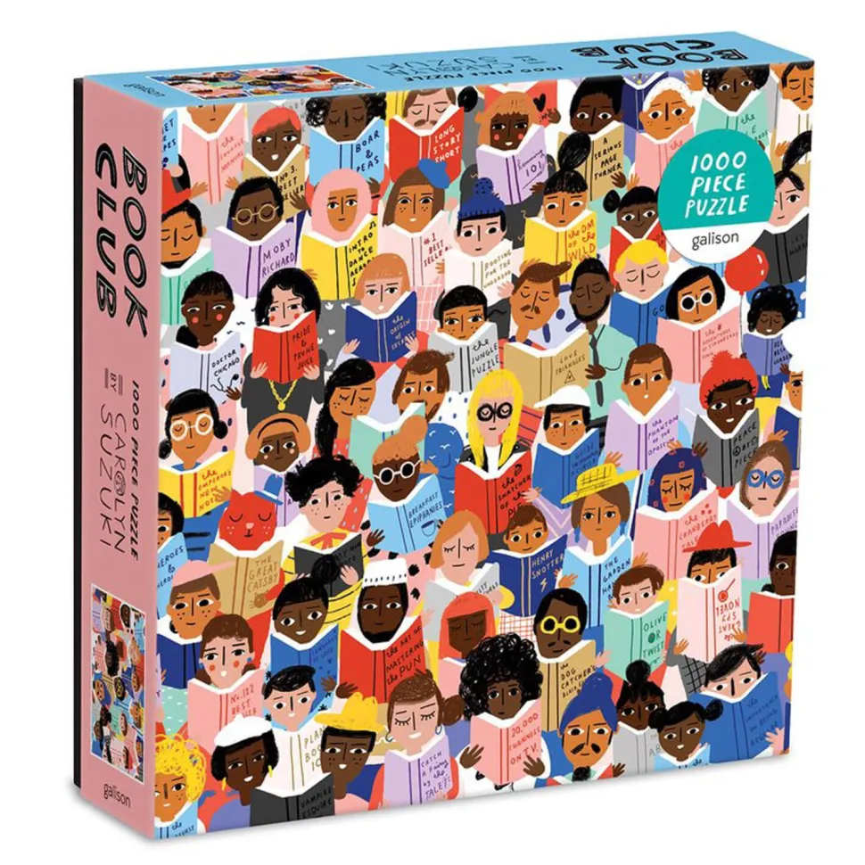 Puzzle 1000 pièces : Book Club - Galison