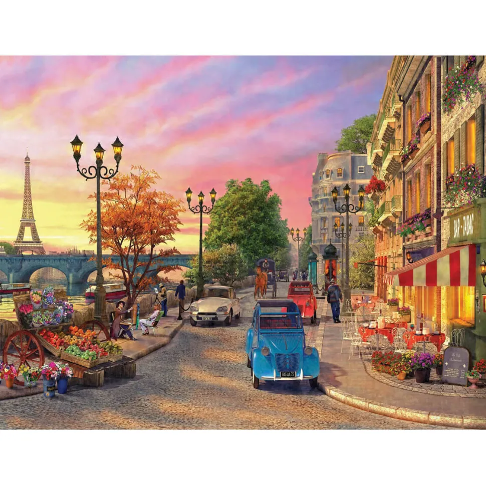 Puzzle 1000 pièces : Bord de Seine à Paris - Anatolian