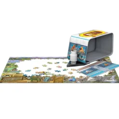 Puzzle 550 pièces : Boîte en métal - Caravane - Eurographics