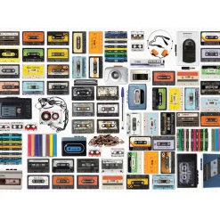 Puzzle 550 pièces : Boîte métal : Lecteur cassettes audio - Eurographics