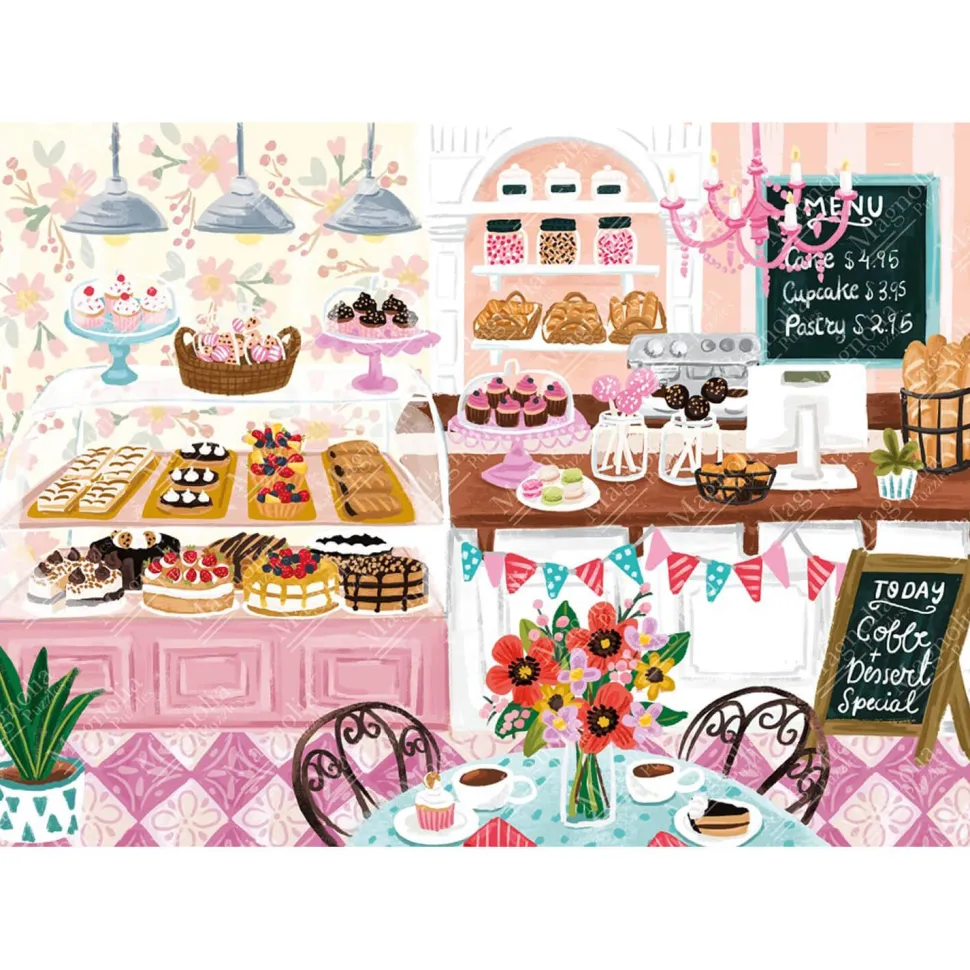 Puzzle 1000 pièces : Boulangerie - Édition Spéciale Olivia Gibbs - Magnolia