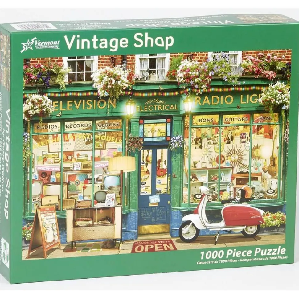 Puzzle 1000 pièces : Boutique vintage - Vermont Christmas Company