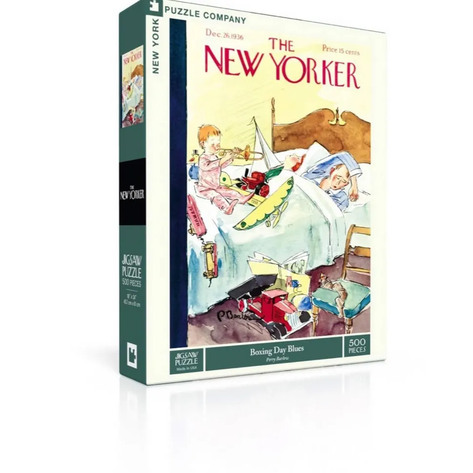 Puzzle 500 pièces : Boxing Day Blues - New York Puzzle Company