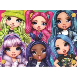 Puzzle 104 pièces : Brilliant : Rainbow High - Clementoni