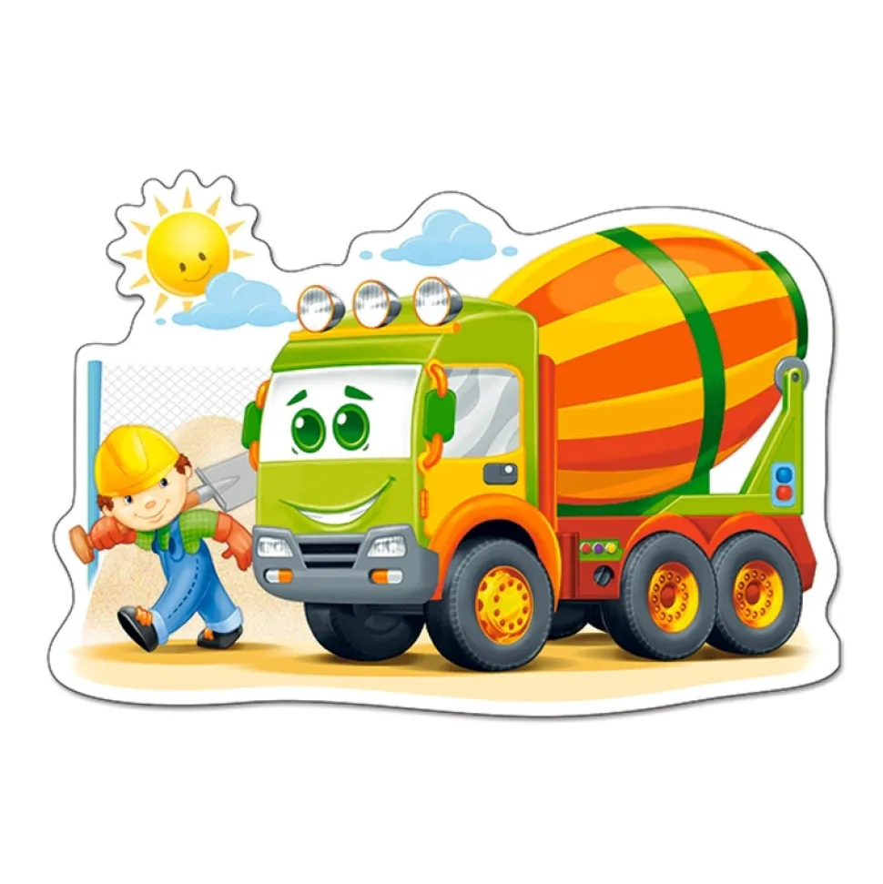 Puzzle 12 pièces : Bétonnière - Castorland