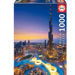 Puzzle 1000 pièces : Burj Khalifa, Émirats Arabes Unis - Educa