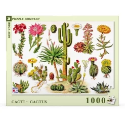 Puzzle 1000 pièces : cactus - New York Puzzle Company