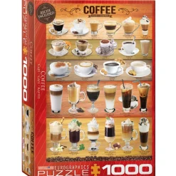 Puzzle 1000 pièces : Café - Eurographics