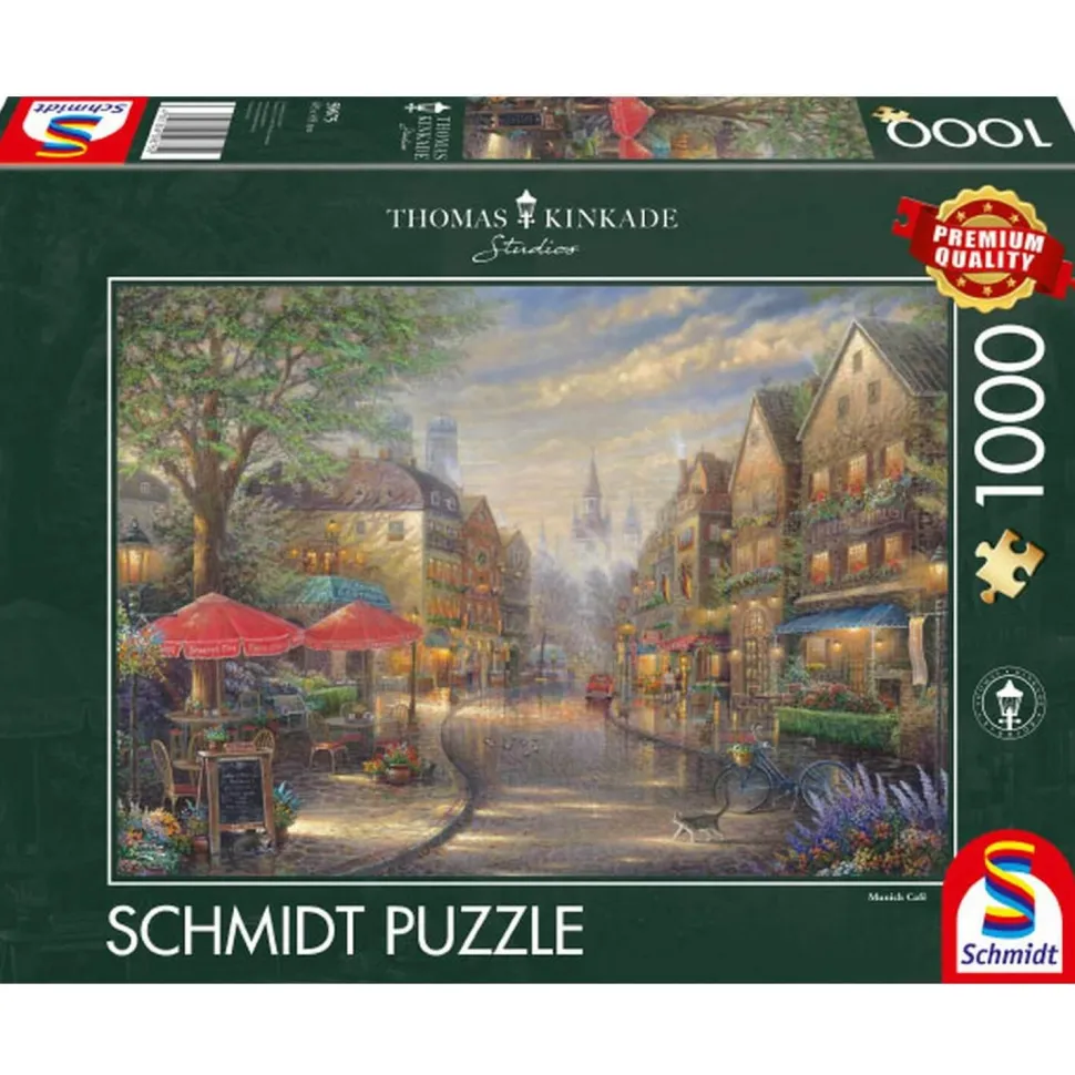 Puzzle 1000 pièces : Café à Munich - Schmidt