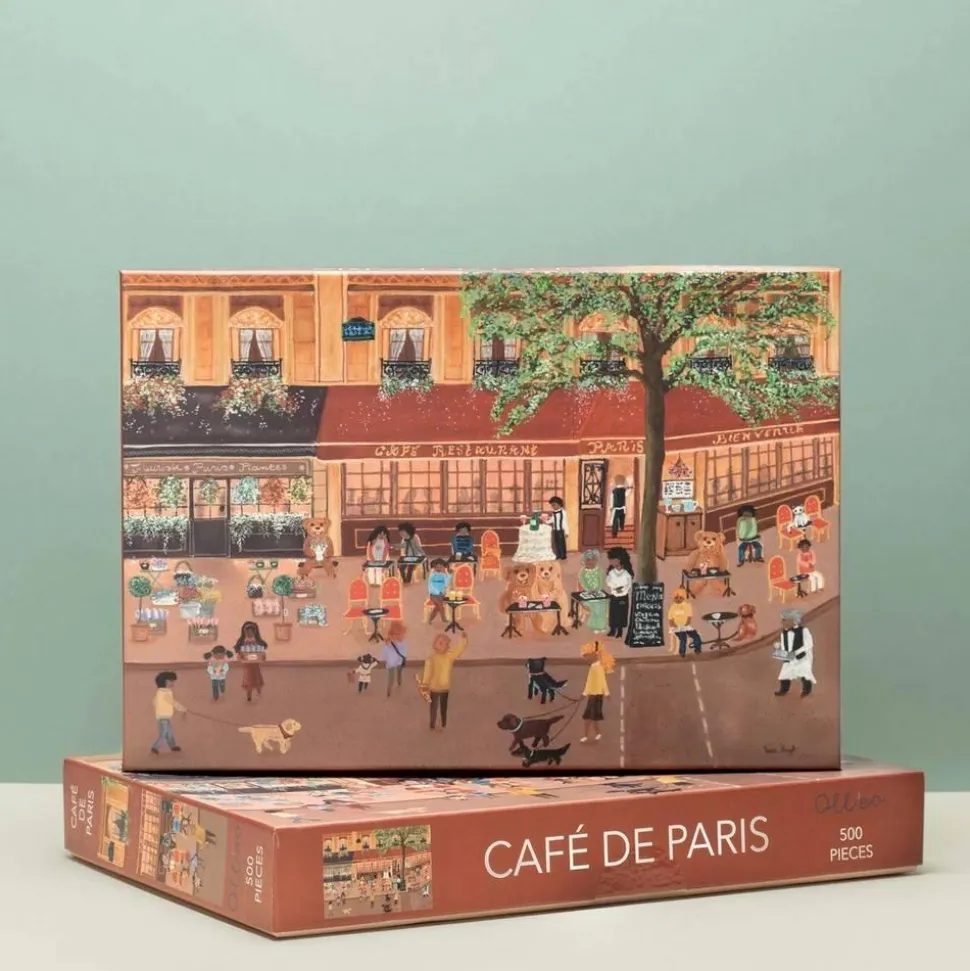 Puzzle 500 pièces : Café de Paris - Olleo