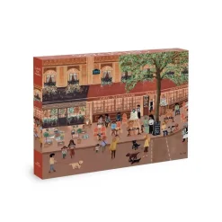 Puzzle 500 pièces : Café de Paris - Olleo