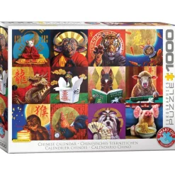 Puzzle 1000 pièces : Calendrier chinois - Eurographics