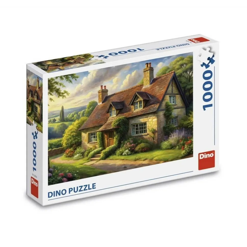 Puzzle 1000 pièces : Campagne Anglaise - Dino