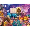 Puzzle 1000 pièces : Camping romantique au Far West - Schmidt