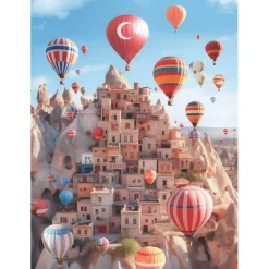 Puzzle 1000 pièces : Cappadoce - Anatolian