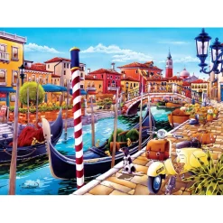 Puzzle 550 pièces : Carnet de voyage - Venise - Master Pieces
