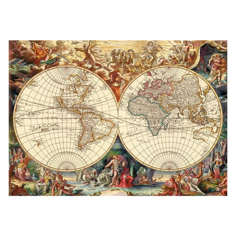 Puzzle 1000 pièces : Carte Historique - Dino