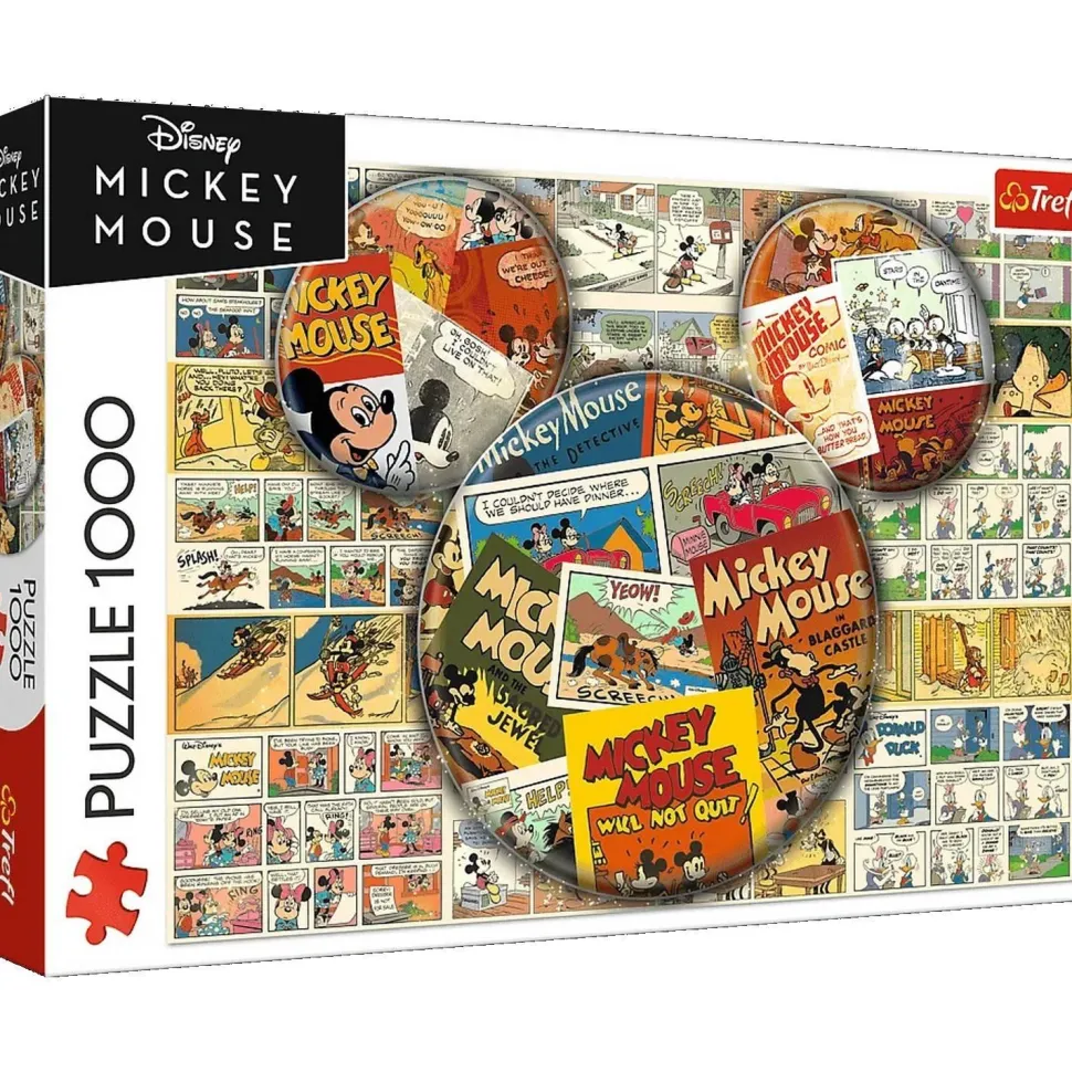 Puzzle 1000 pièces : Cartoon Mickey Mouse - Trefl