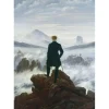 Puzzle 1000 pièces : C.d.friedrich - Le voyageur - Piatnik