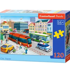 Puzzle 120 pièces : Centre ville - Castorland