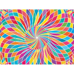 Puzzle 1000 pièces : Cercle coloré - Yazz puzzle